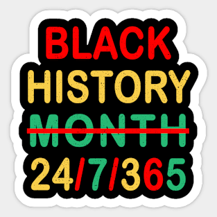 Black History Month Sticker